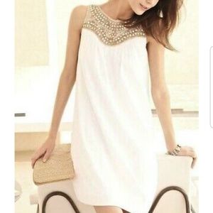 Anthropologie Maeve Graced Swing Dress